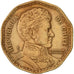 Cile, 50 Pesos, 1981, SPL-, Alluminio-bronzo, KM:219.1