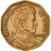 Chile, 50 Pesos, 1981, AU(55-58), Aluminum-Bronze, KM:219.1