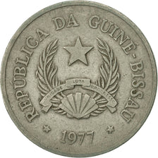 Guinea-Bissau, 5 Pesos, 1977, EF(40-45), Copper-nickel, KM:20