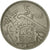 Coin, Spain, Caudillo and regent, 5 Pesetas, 1967, EF(40-45), Copper-nickel