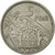 Moneda, España, Caudillo and regent, 5 Pesetas, 1960, MBC, Cobre - níquel