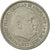 Coin, Spain, Caudillo and regent, 5 Pesetas, 1969, AU(50-53), Copper-nickel