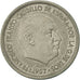Coin, Spain, Caudillo and regent, 5 Pesetas, 1969, AU(50-53), Copper-nickel