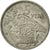 Moneta, Hiszpania, 5 Pesetas, 1957, AU(50-53), Miedź-Nikiel