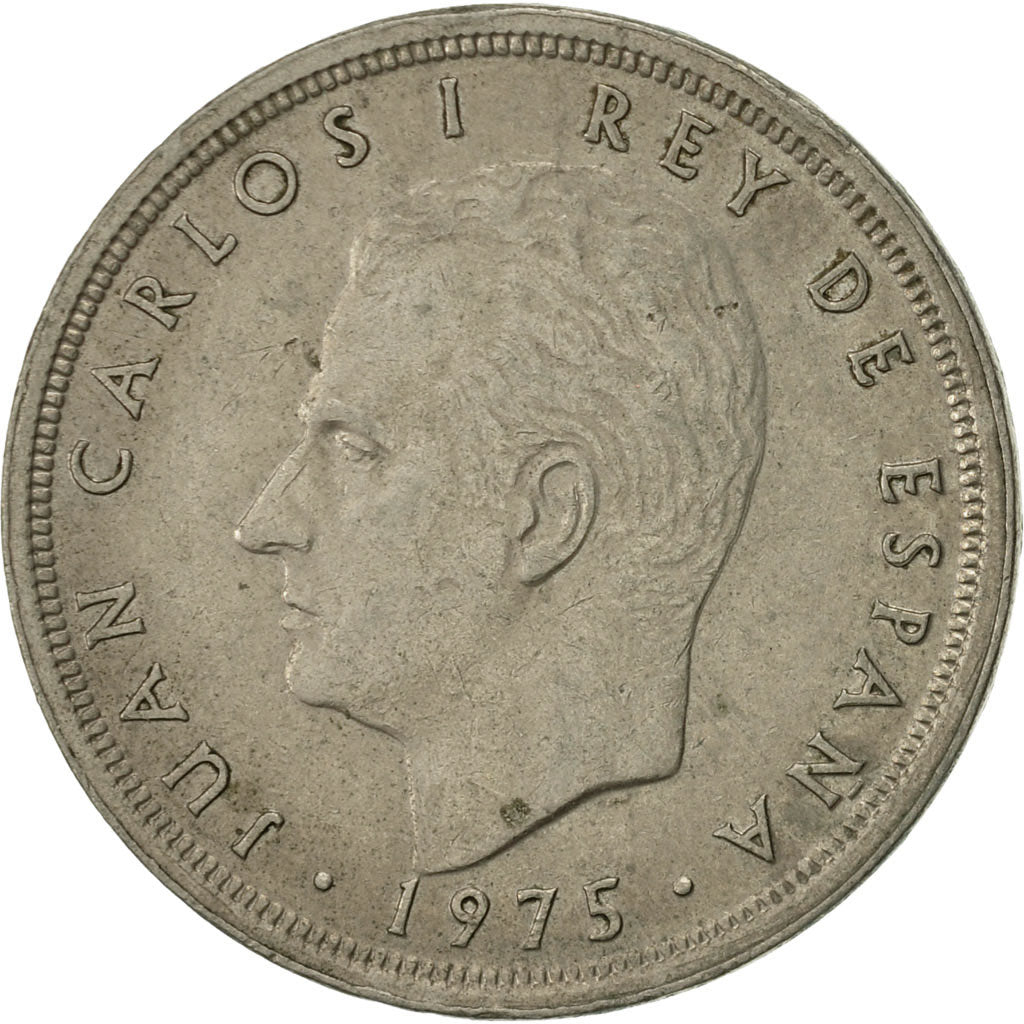 Moneda, España, Juan Carlos I, 50 Pesetas, 1979, MBC+, Cobre - níquel, KM:809