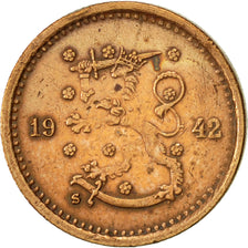 Coin, Finland, 50 Penniä, 1942, EF(40-45), Copper, KM:26a