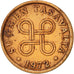 Coin, Finland, 5 Pennia, 1972, EF(40-45), Copper, KM:45