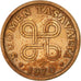 Coin, Finland, 5 Pennia, 1970, EF(40-45), Copper, KM:45