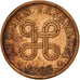 Moneta, Finlandia, 5 Pennia, 1966, EF(40-45), Miedź, KM:45