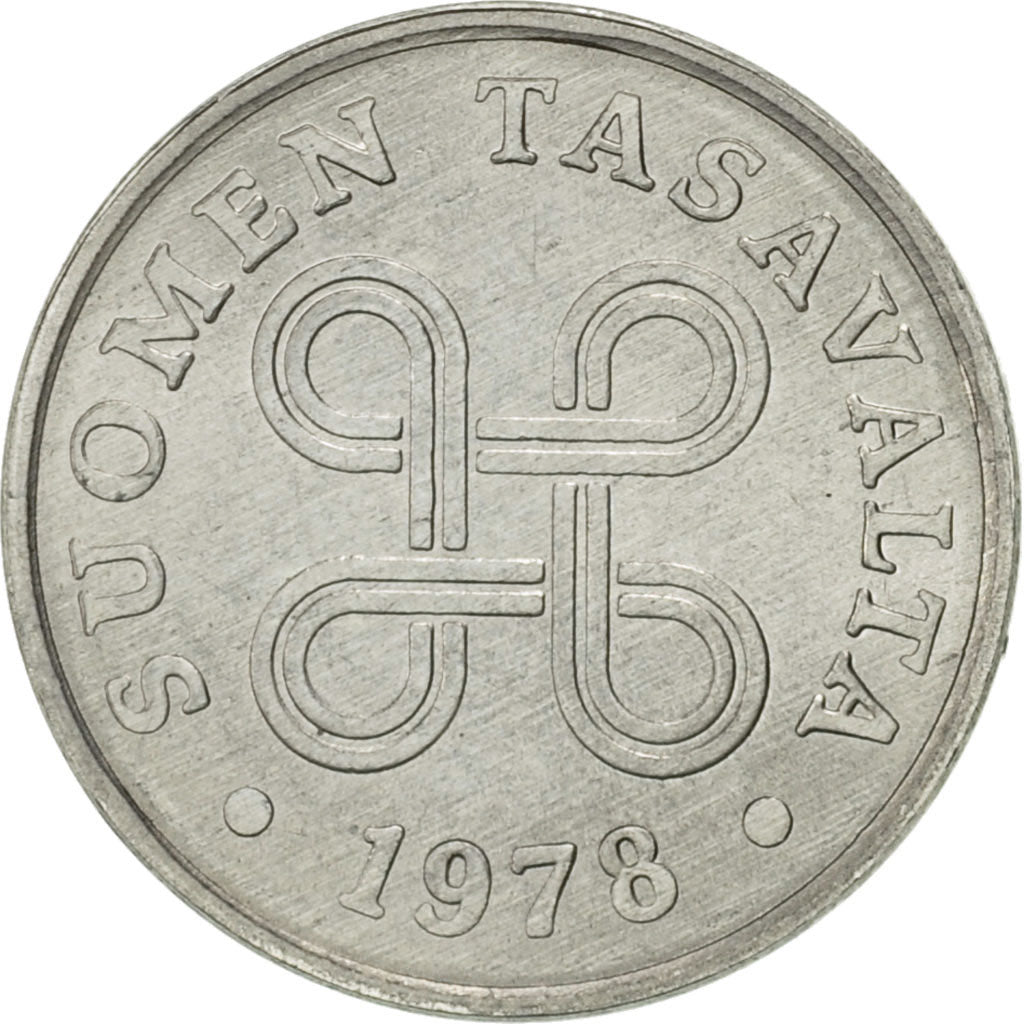 Finland, Penni, 1978, AU(55-58), Aluminum, KM:44a