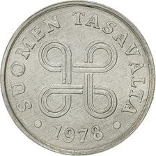 Finland, Penni, 1978, AU(55-58), Aluminum, KM:44a