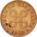 Moneta, Finlandia, Penni, 1969, EF(40-45), Miedź, KM:44