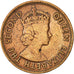 Moneta, Mauritius, Elizabeth II, 5 Cents, 1971, BB, Bronzo, KM:34