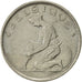 Moneta, Belgio, 2 Francs, 2 Frank, 1923, SPL-, Nichel, KM:91.1
