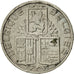 Moneta, Belgia, 5 Francs, 5 Frank, 1938, AU(55-58), Nikiel, KM:117.1