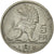 Moneta, Belgia, 5 Francs, 5 Frank, 1938, AU(55-58), Nikiel, KM:117.1
