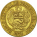 Peru, Sol, 1971, EF(40-45), Brass, KM:248