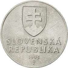 Slovakia, 50 Halierov, 1993, AU(55-58), Aluminum, KM:15