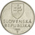 Munten, Slowakije, 2 Koruna, 1993, PR, Nickel plated steel, KM:13