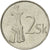 Coin, Slovakia, 2 Koruna, 1993, AU(55-58), Nickel plated steel, KM:13