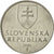 Moneda, Eslovaquia, 2 Koruna, 1994, EBC, Níquel chapado en acero, KM:13