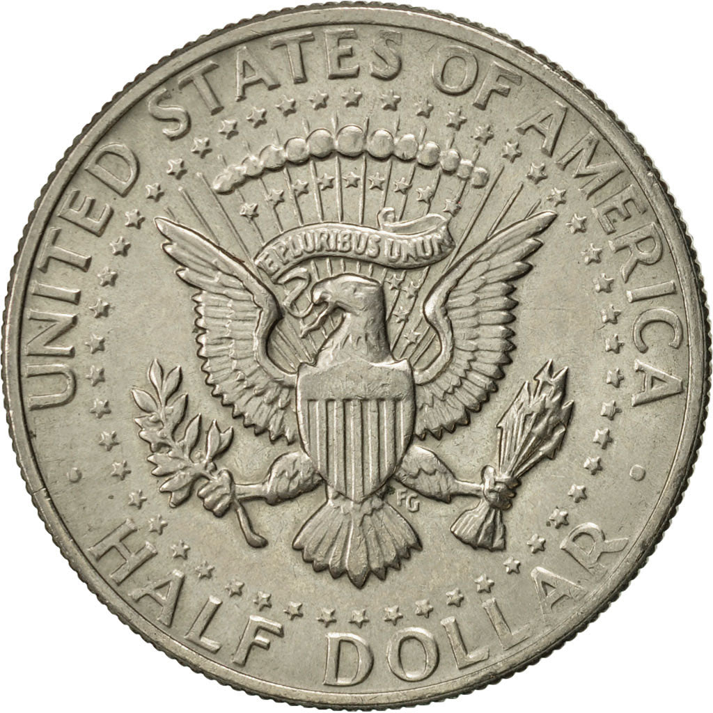 Coin, United States, Kennedy Half Dollar, Half Dollar, 1971, U.S. Mint