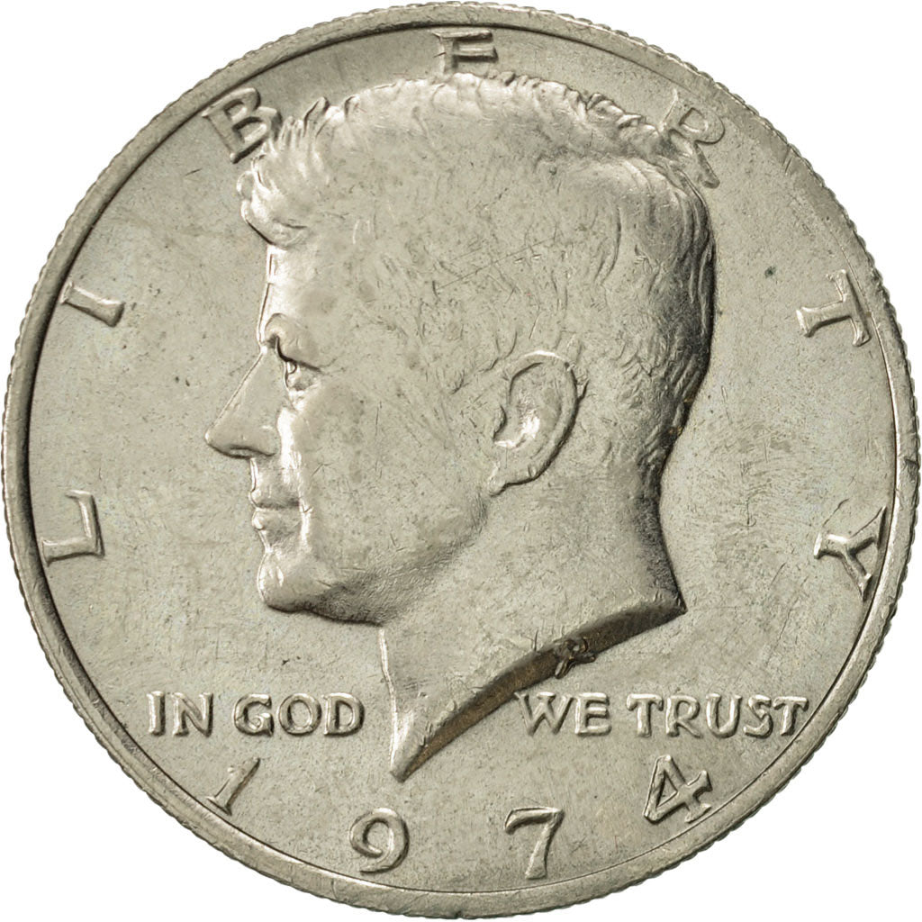 United States, Kennedy Half Dollar, Half Dollar, 1974, U.S. Mint, Philadelphia