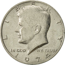 United States, Kennedy Half Dollar, Half Dollar, 1974, U.S. Mint, Philadelphia