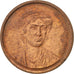 GREECE, 2 Drachmes, 1988, Athens, KM #151, AU(50-53), Copper, 21, 3.75