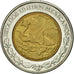 Monnaie, Mexique, Peso, 2003, Mexico City, TTB+, Bi-Metallic, KM:603
