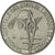 Coin, West African States, Franc, 1977, Paris, AU(55-58), Steel, KM:8