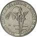 Moneta, Kraje Afryki Zachodniej, Franc, 1977, Paris, AU(55-58), Stal, KM:8