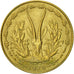 Coin, West African States, 5 Francs, 1978, Paris, AU(55-58)