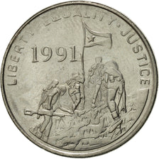 Moneta, Eritrea, 50 Cents, 1997, SPL-, Acciaio ricoperto in nichel, KM:47