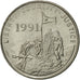 Coin, Eritrea, 50 Cents, 1997, AU(55-58), Nickel Clad Steel, KM:47