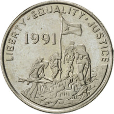 Moneta, Eritrea, 100 Cents, 1997, SPL-, Acciaio ricoperto in nichel, KM:48