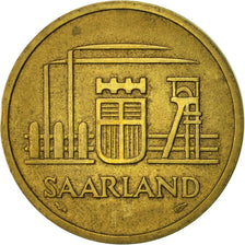 SAARLAND, 50 Franken, 1954, Paris, TTB, Aluminum-Bronze, KM:3
