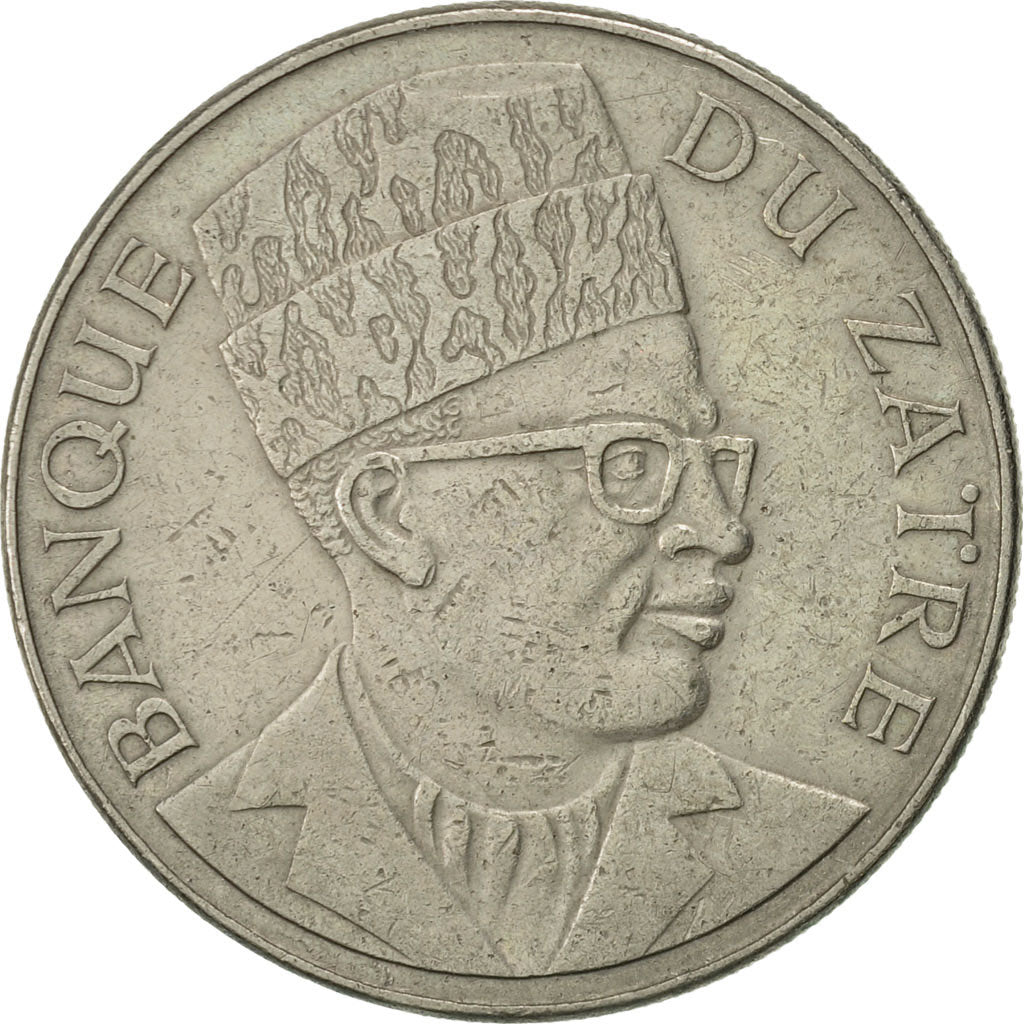 Zaire, 20 Makuta, 1976, EF(40-45), Copper-nickel, KM:8