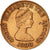 Moneta, Jersey, Elizabeth II, 2 Pence, 1990, BB+, Bronzo, KM:55