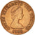 Moneta, Jersey, Elizabeth II, 2 Pence, 1985, BB+, Bronzo, KM:55