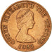 Coin, Jersey, Elizabeth II, 2 Pence, 1985, AU(50-53), Bronze, KM:55