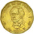 Moneta, Republika Dominikany, Peso, 1992, AU(50-53), Mosiądz, KM:80.1