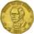 Moneta, Republika Dominikany, Peso, 1993, AU(50-53), Mosiądz, KM:80.2