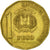 Moneda, República Dominicana, Peso, 1993, MBC+, Latón, KM:80.2