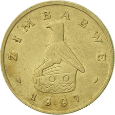 Simbabwe, 2 Dollars, 1997, SS, Messing, KM:12