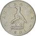 Moneda, Zimbabue, 20 Cents, 2001, Harare, MBC+, Níquel chapado en acero, KM:4a