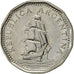 Moneda, Argentina, 5 Pesos, 1966, EBC, Níquel recubierto de acero, KM:59