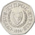 Munten, Cyprus, 50 Cents, 1994, PR+, Copper-nickel, KM:66