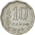 Münze, Argentinien, 10 Pesos, 1962, VZ, Nickel Clad Steel, KM:60