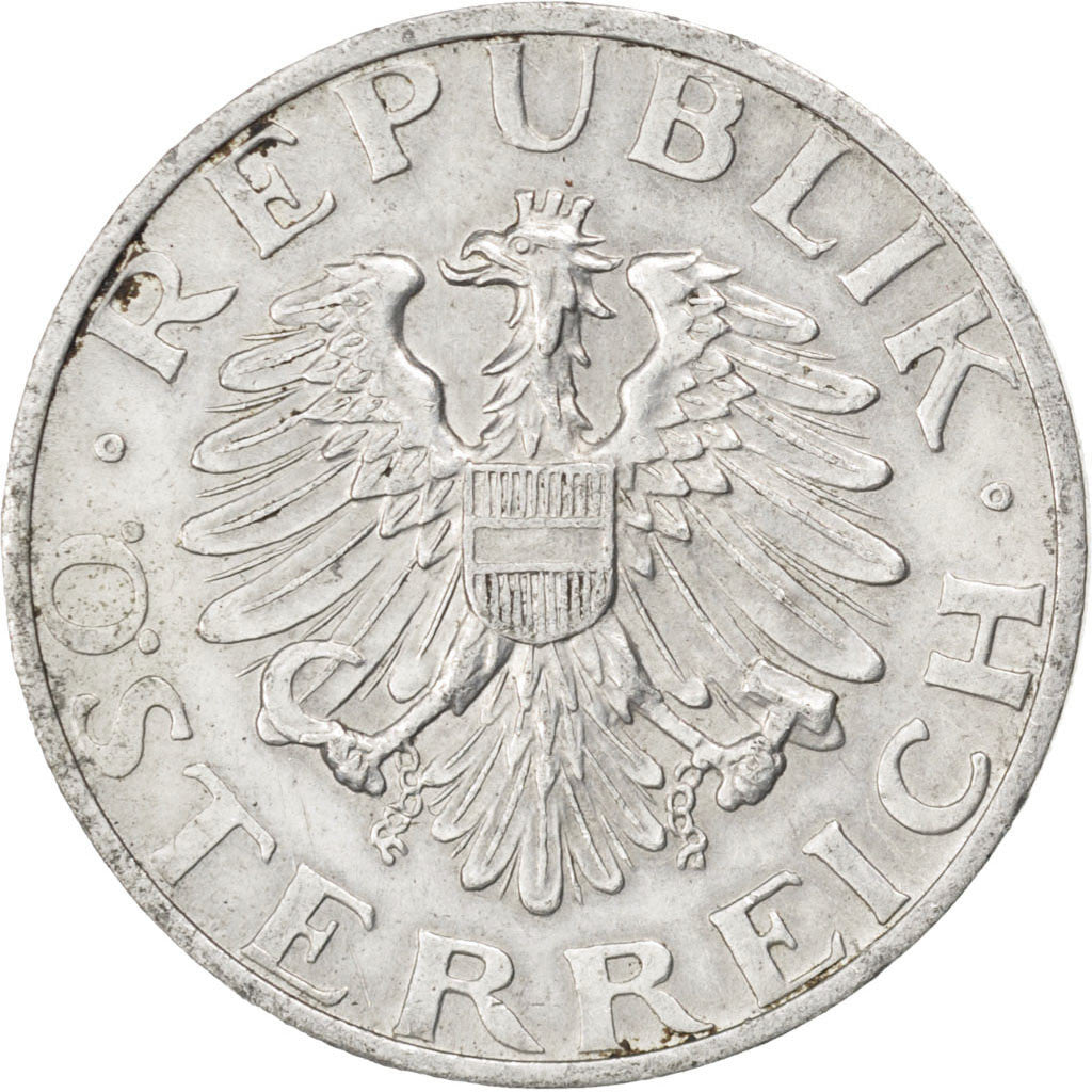 AUSTRIA, 2 Schilling, 1946, KM #2872, MS(63), Aluminum, 28, 2.78